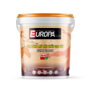 Sơn bóng mờ nội thất cao cấp Semi Gloss EU-03